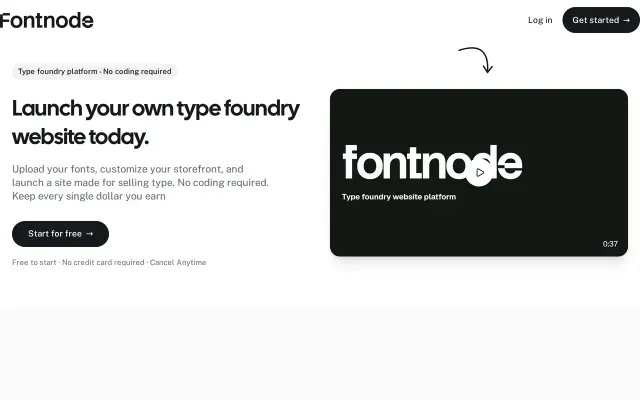 Fontnode preview