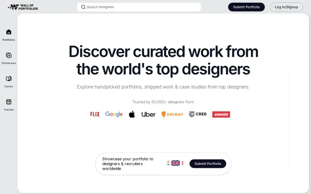 Wall of Portfolios preview