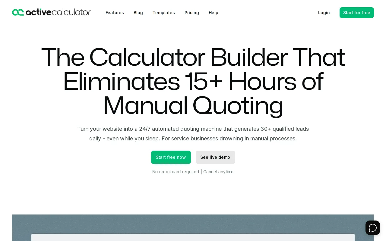 ActiveCalculator screenshot