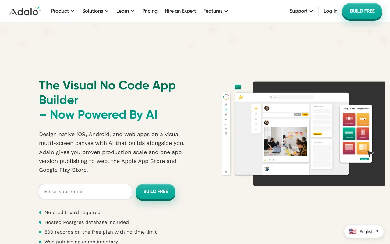 Adalo screenshot