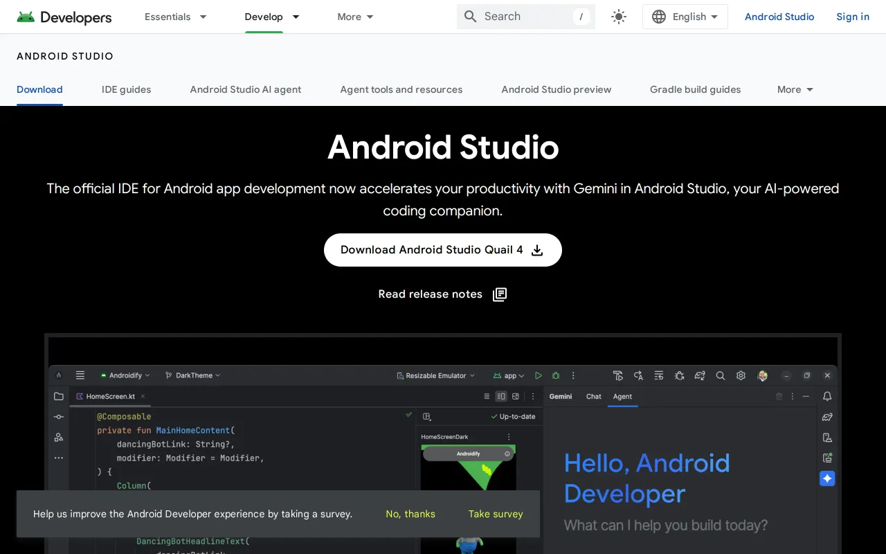 Android Studio screenshot