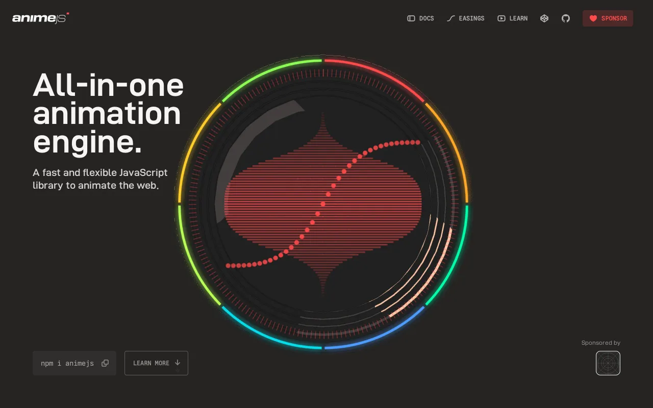 anime.js screenshot