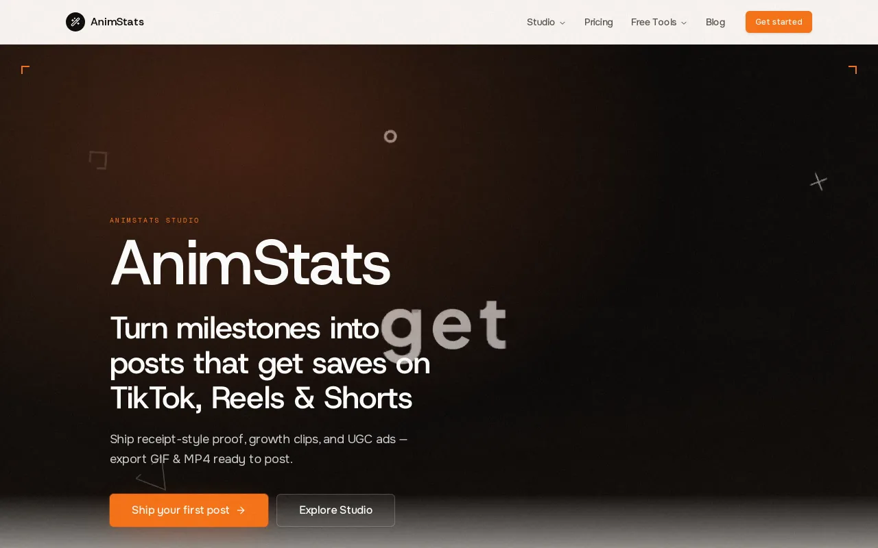 AnimStats screenshot