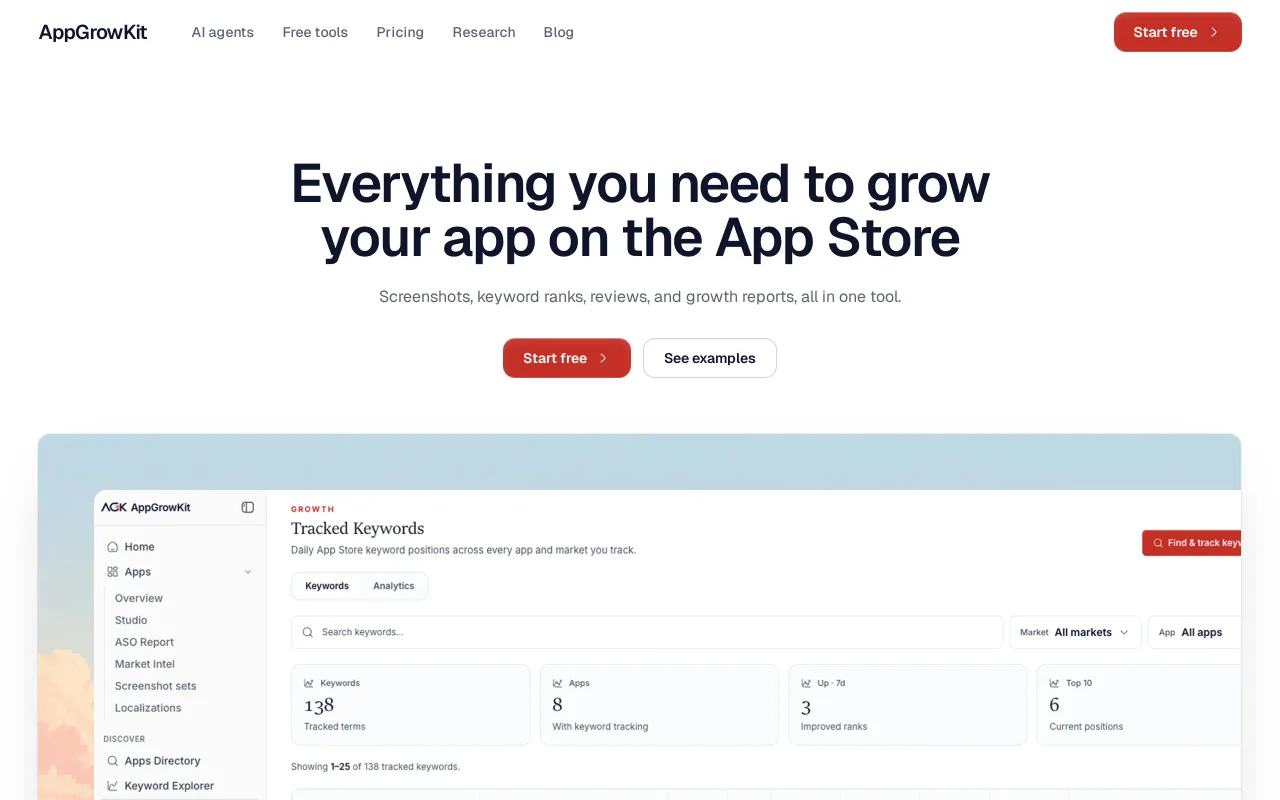 AppGrowKit screenshot