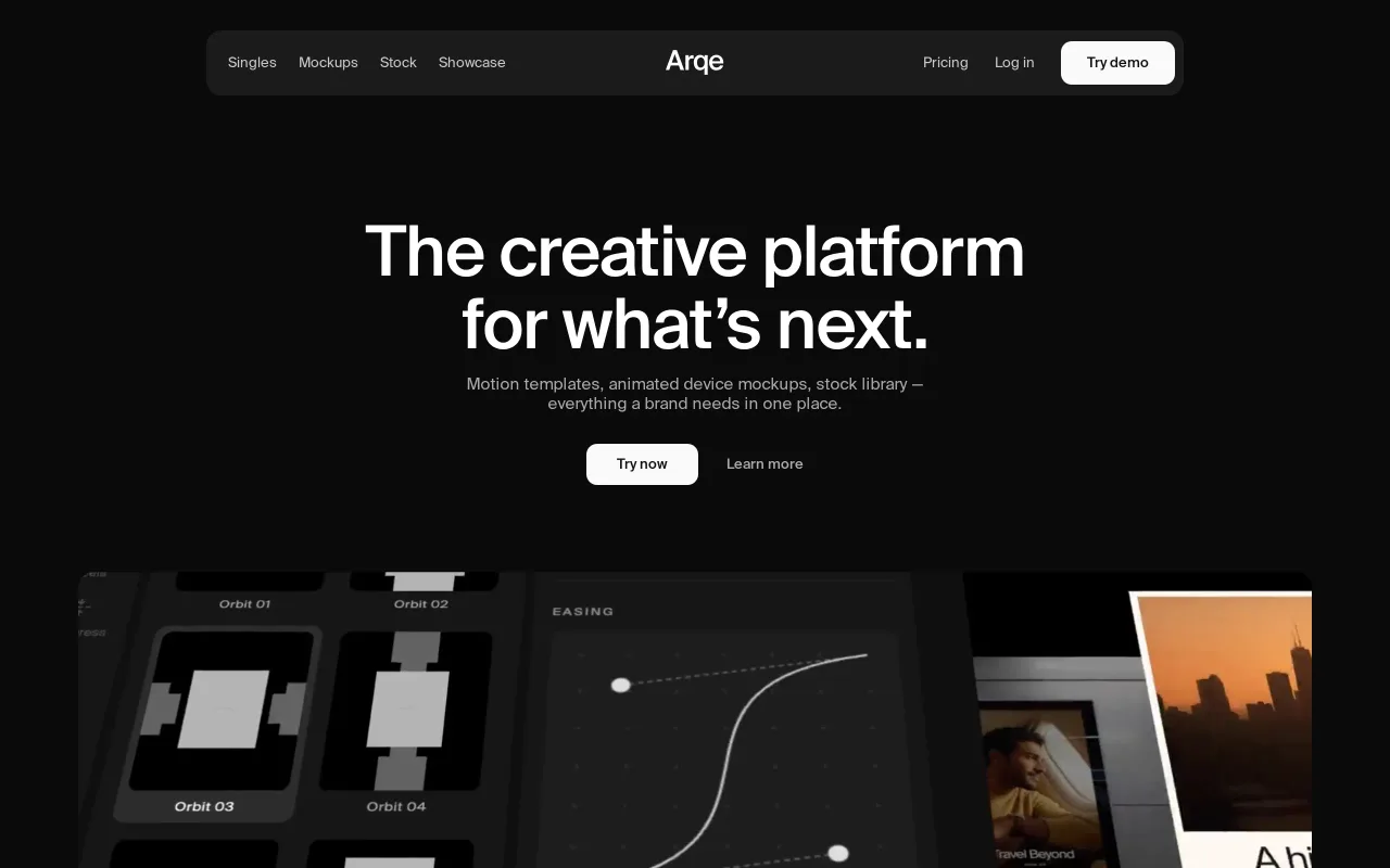 Arqé screenshot