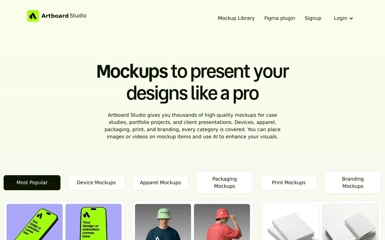 Artboard Studio screenshot