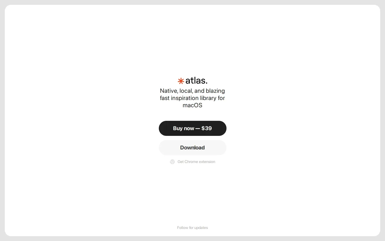 Atlas for Mac screenshot