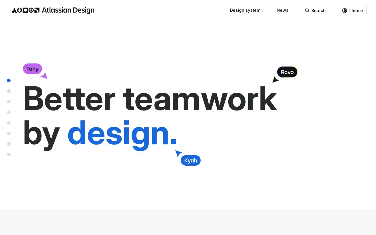 Atlassian Design screenshot
