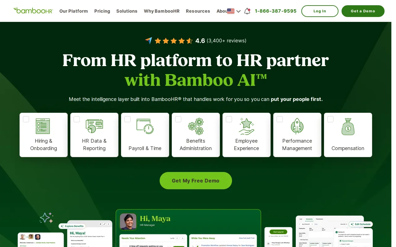 BambooHR screenshot