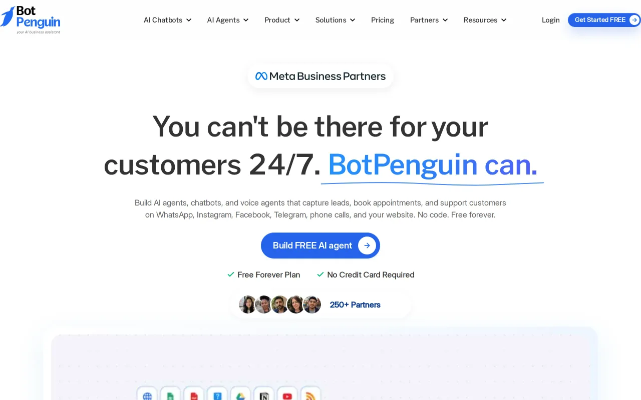 BotPenguin screenshot