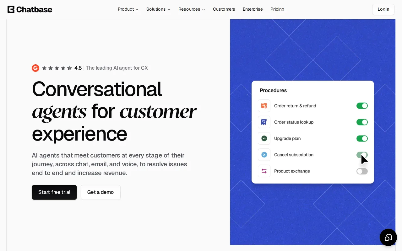 Chatbase screenshot