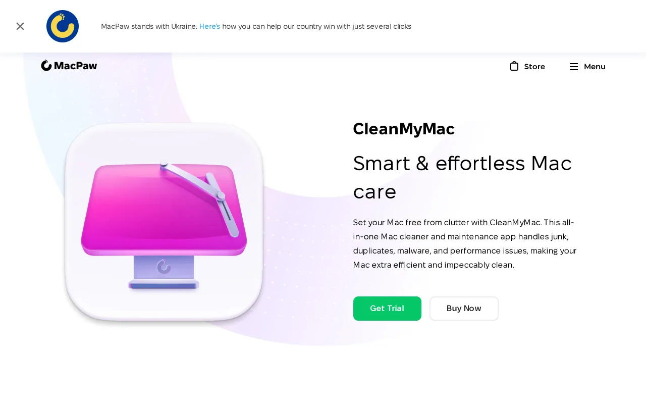 CleanMyMac screenshot