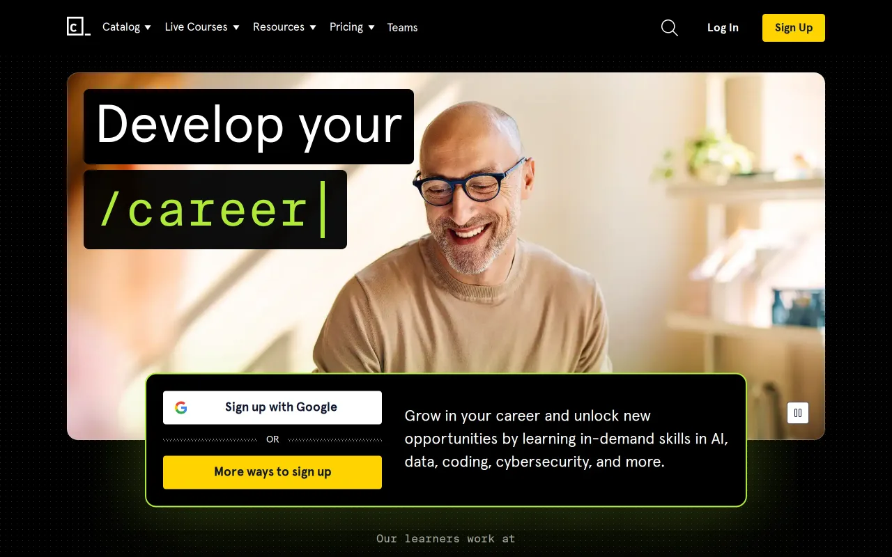 Codecademy screenshot