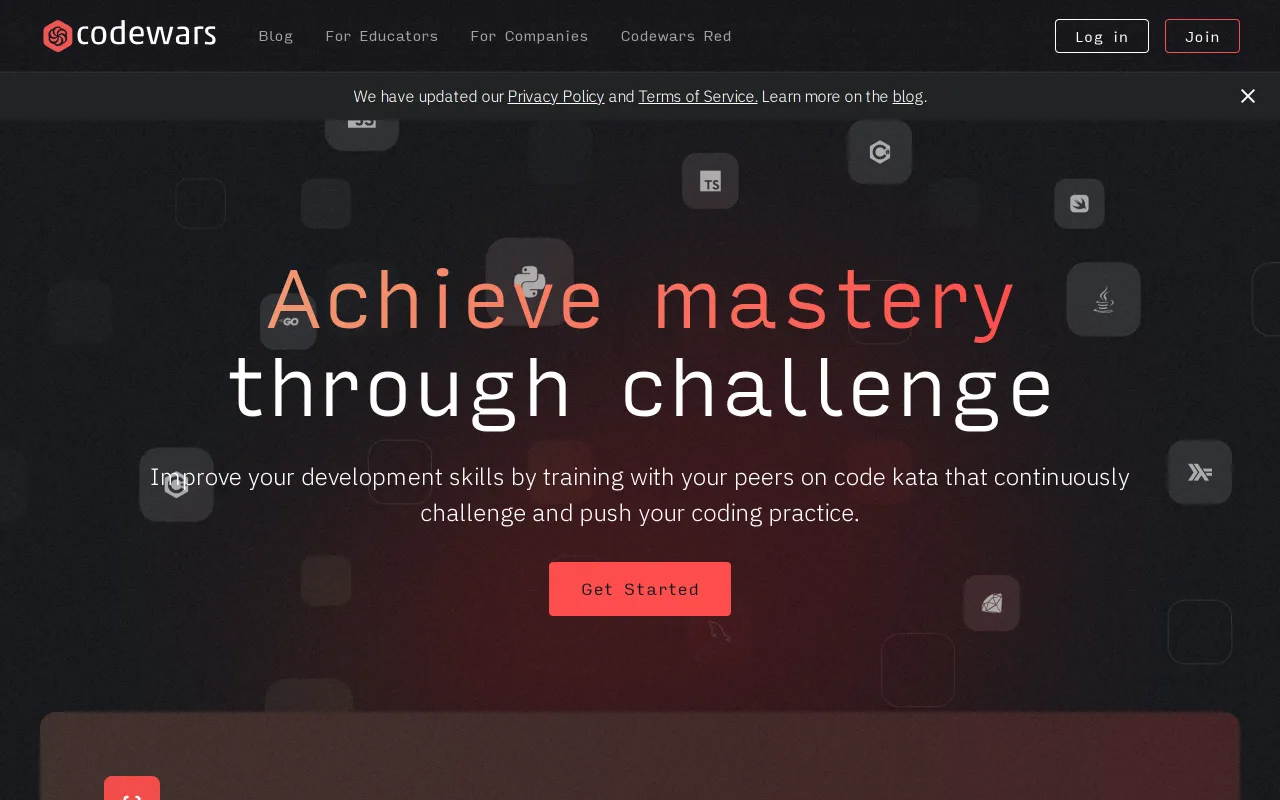 Codewars screenshot