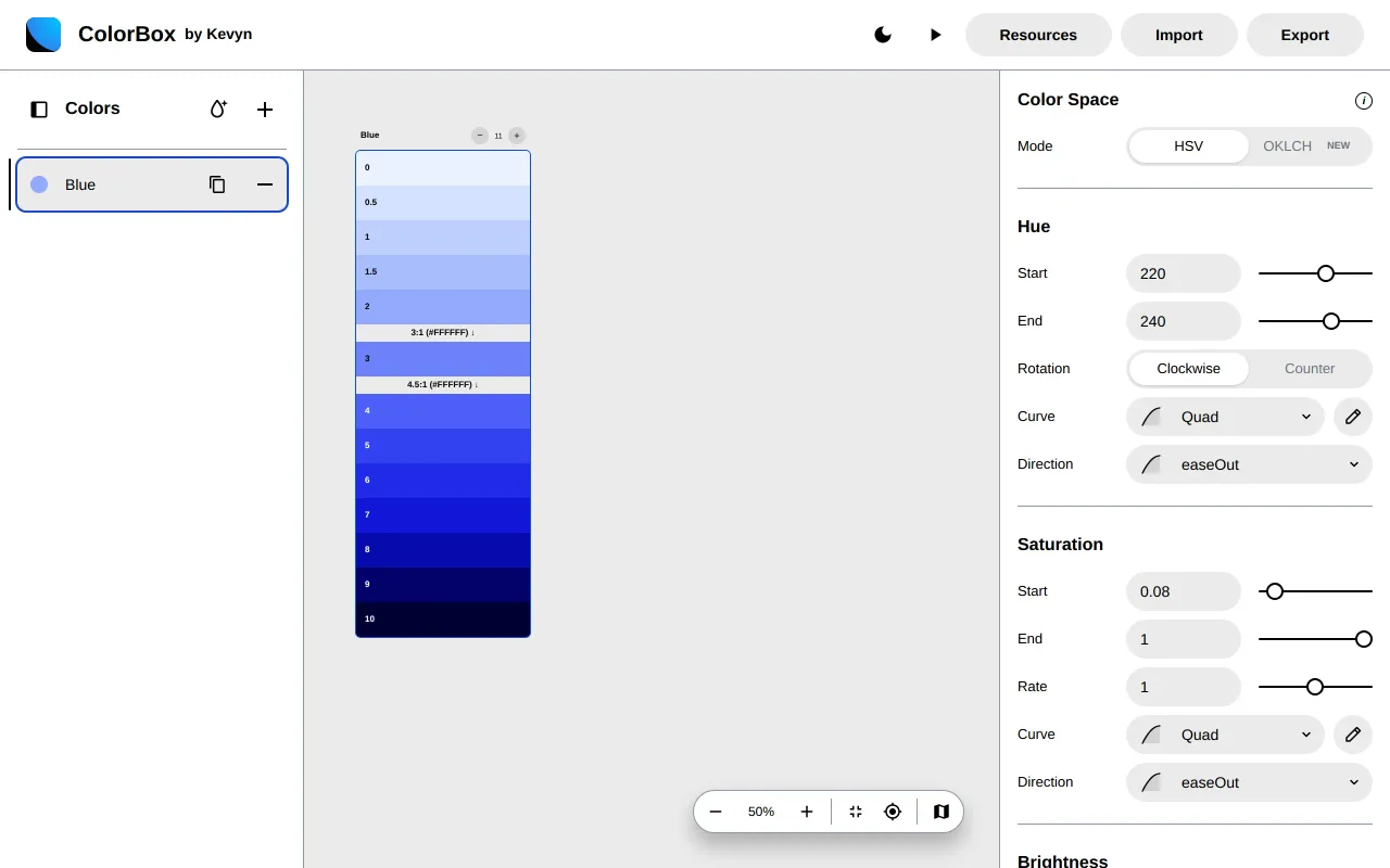 Colorbox screenshot
