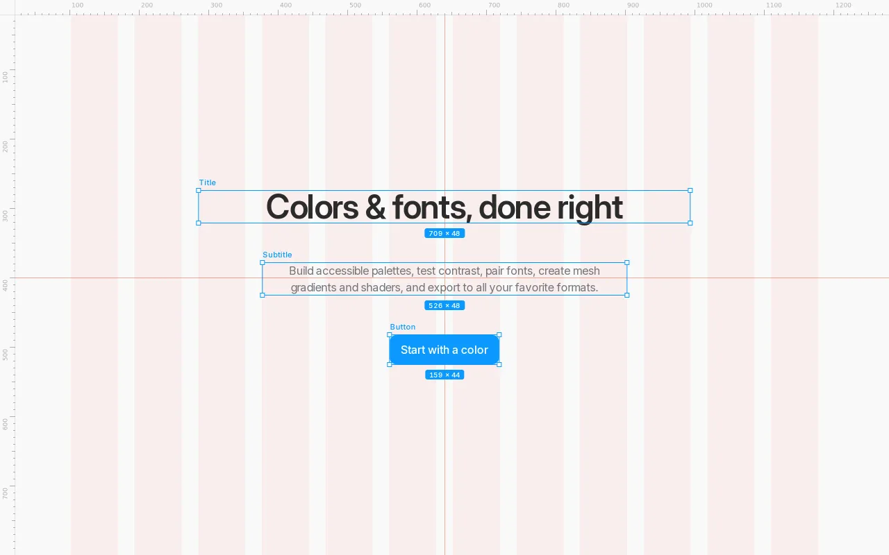 Colors & Fonts screenshot