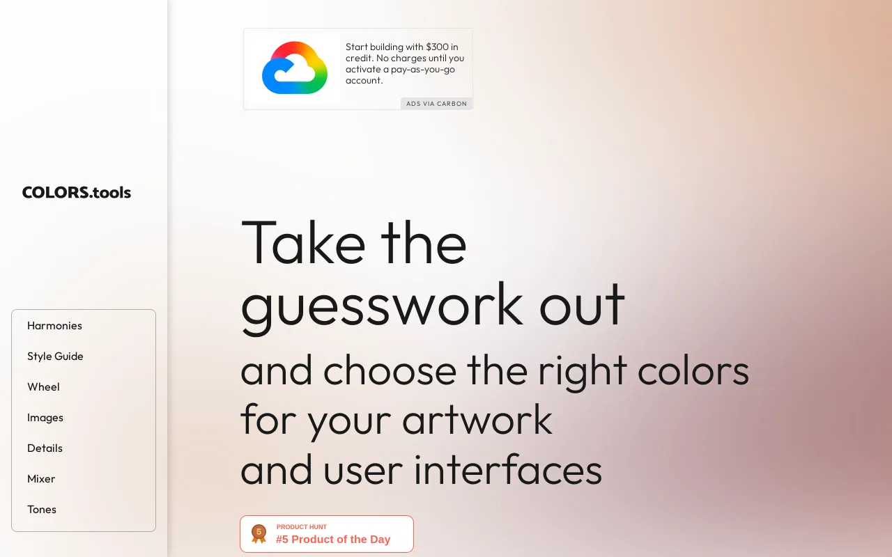 Colors.tools screenshot