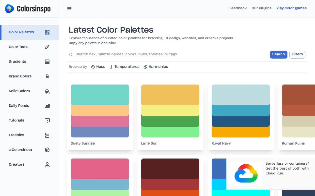 Colorsinspo screenshot