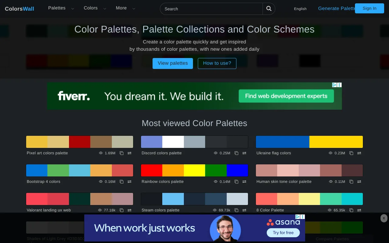 ColorsWall screenshot