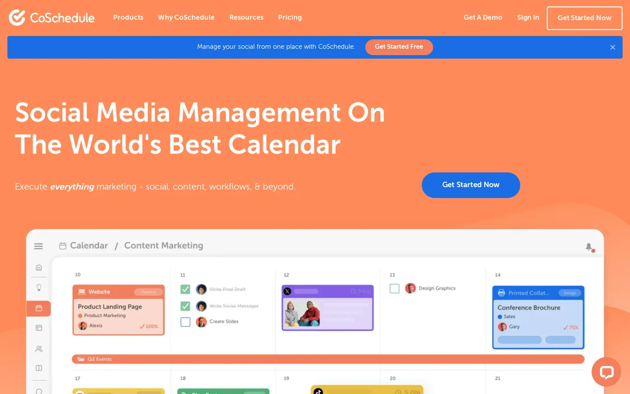 CoSchedule screenshot