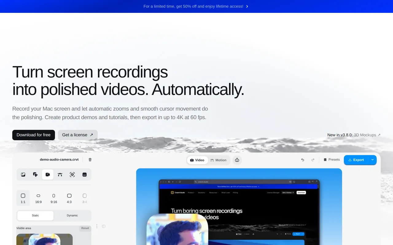 Creavit Studio screenshot