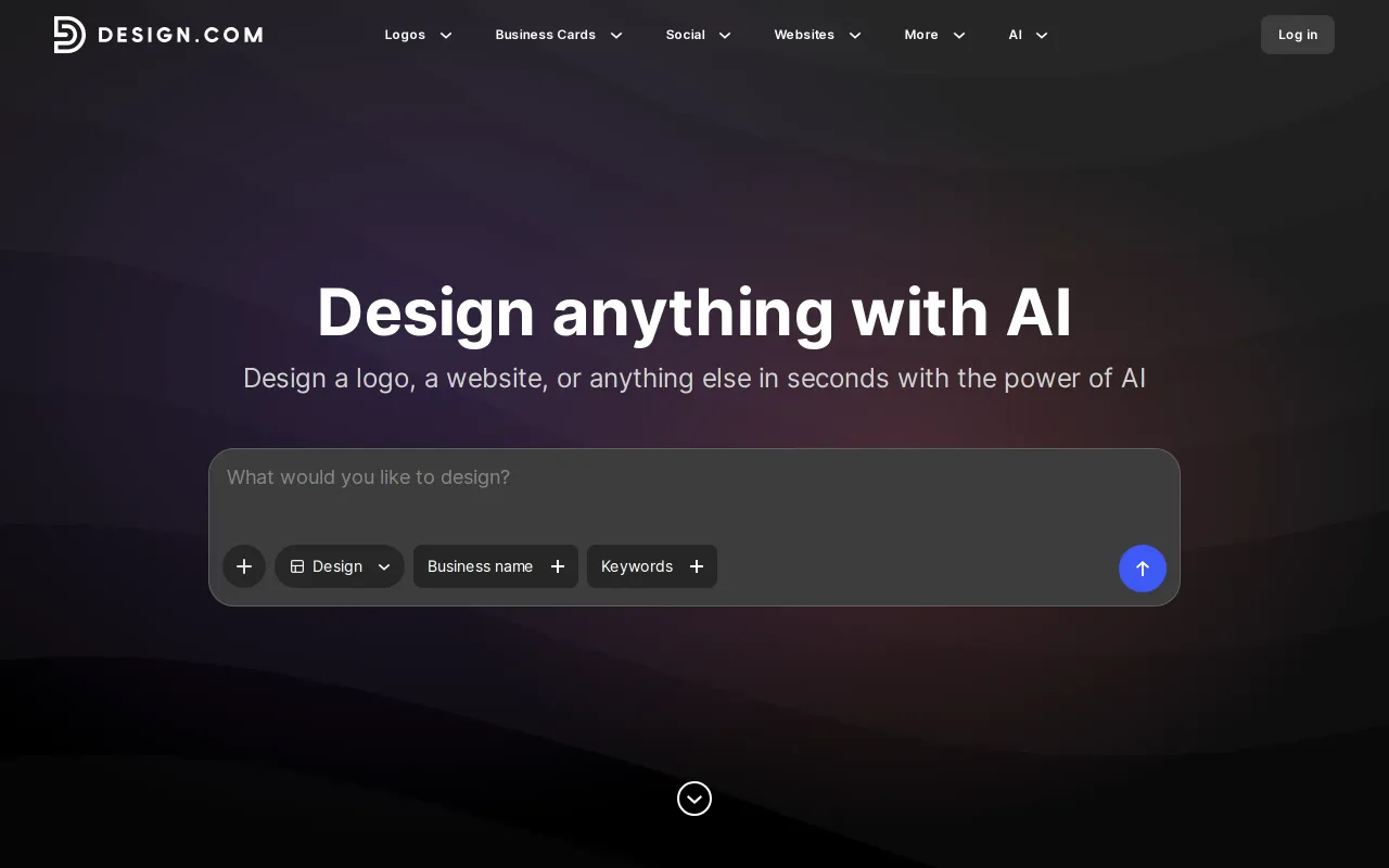 Design.com screenshot