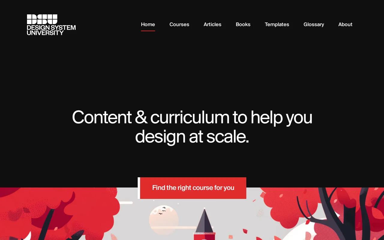 Design System University screenshot