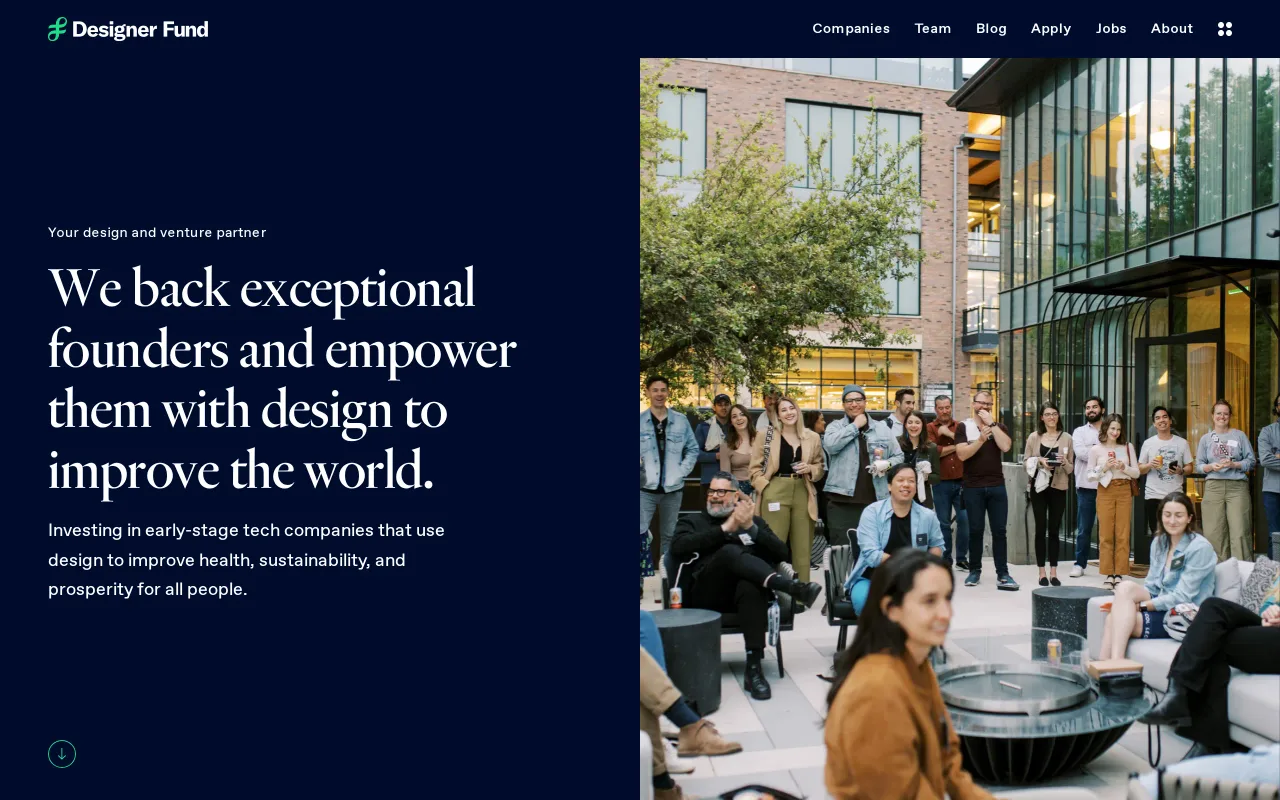 Designer Fund screenshot