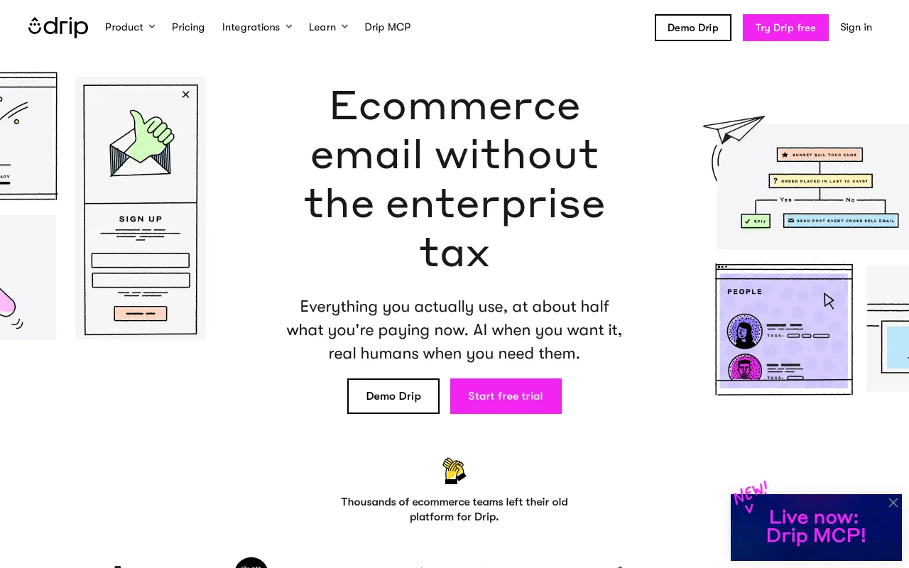 Drip screenshot