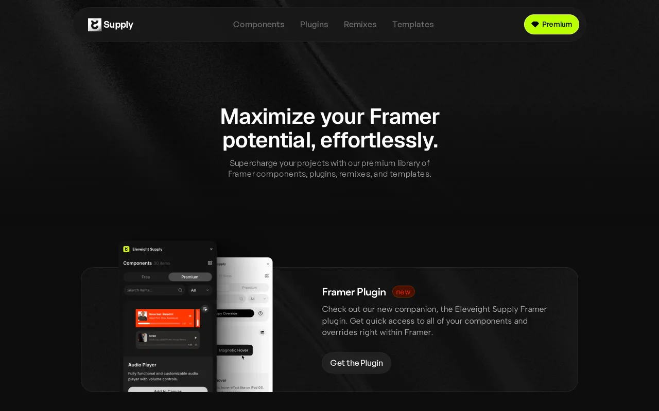 Eleveight Supply screenshot
