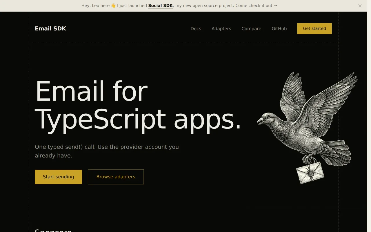 Email SDK screenshot