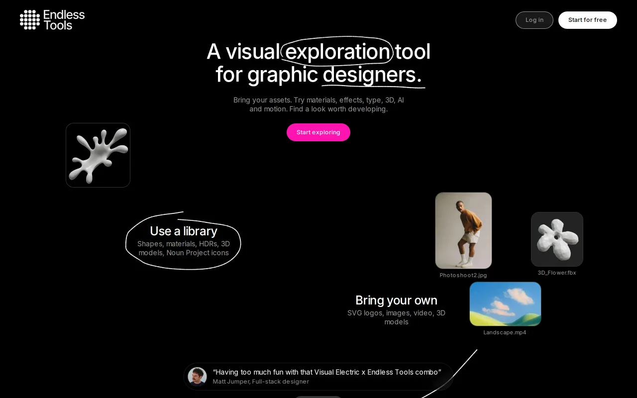 Endless Tools screenshot