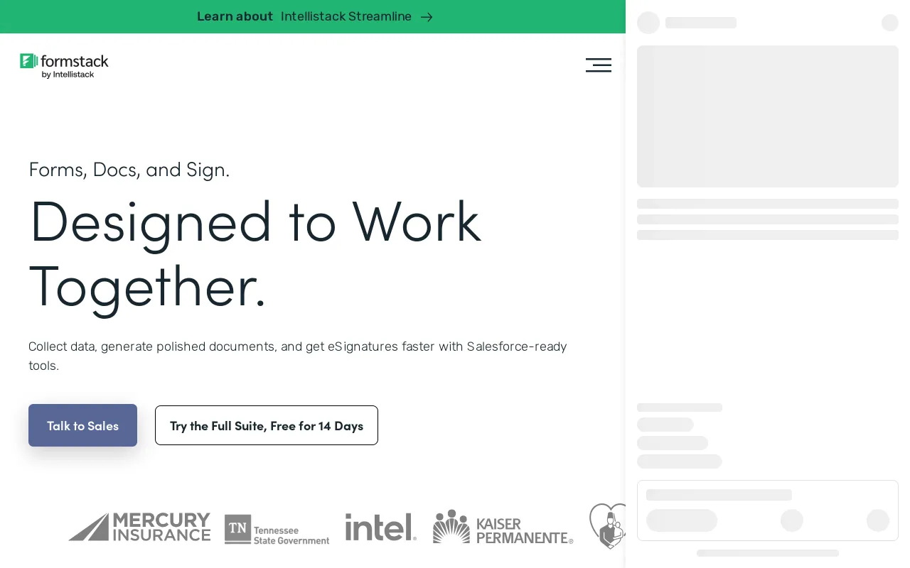 Formstack screenshot