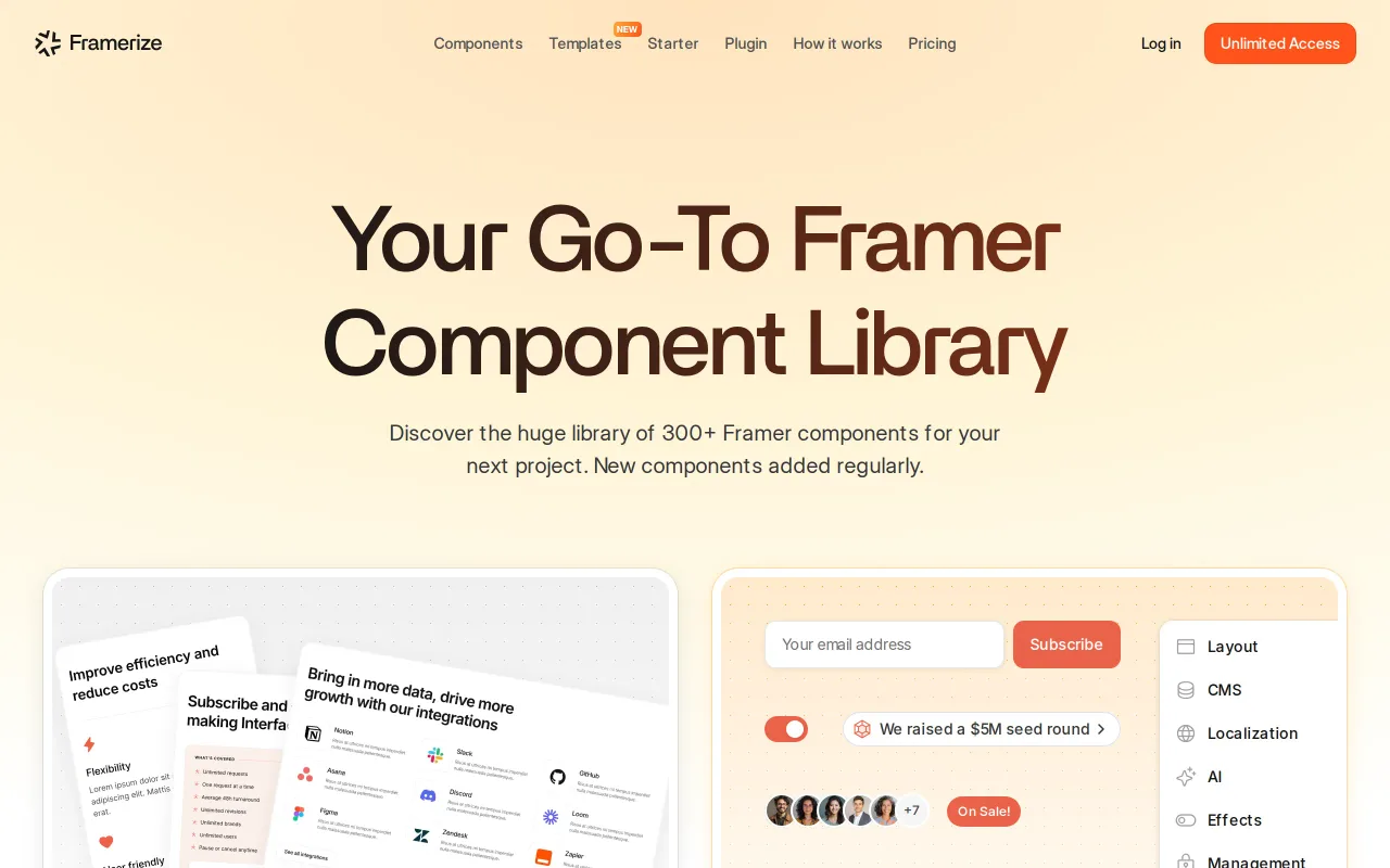 Framerize screenshot