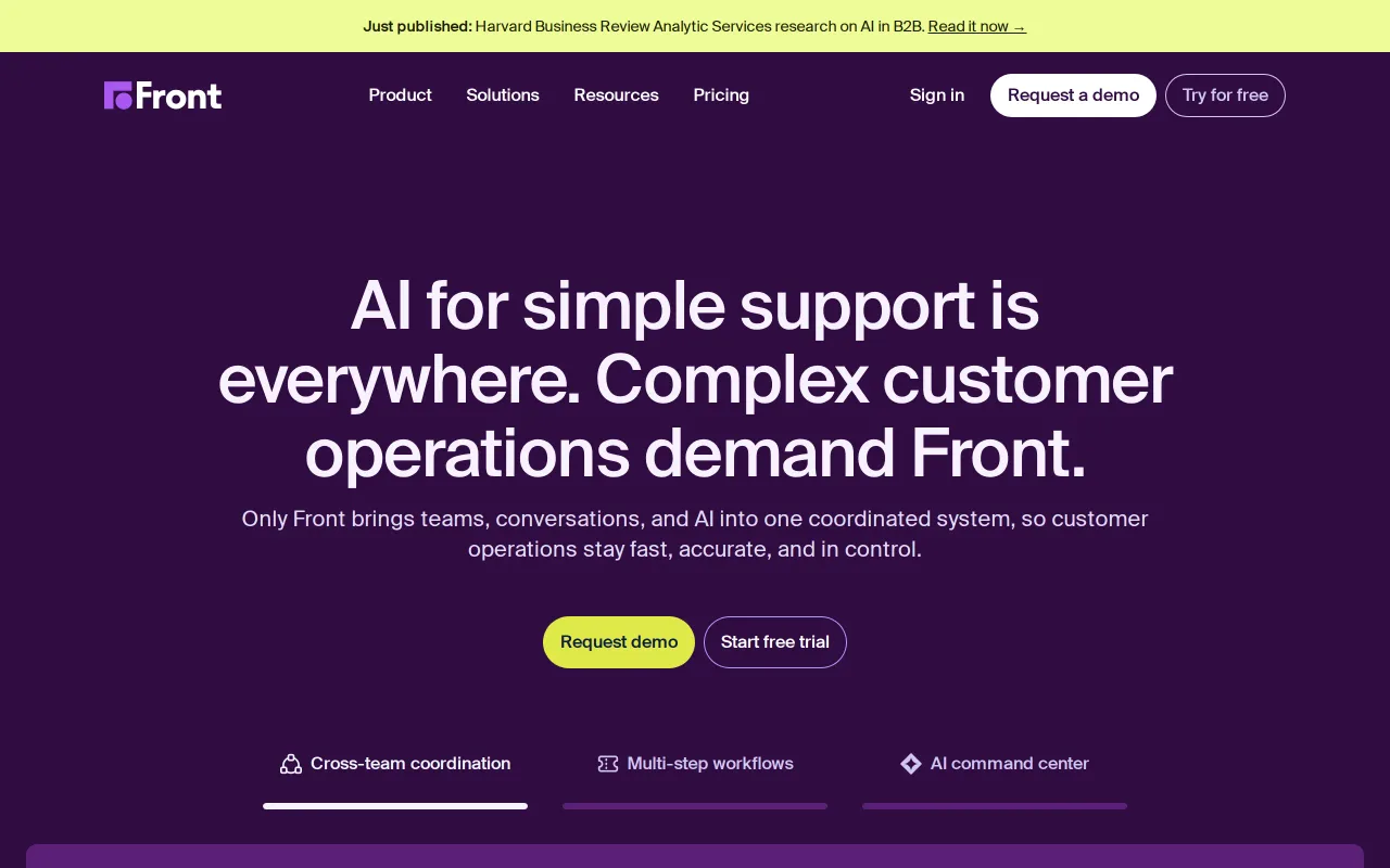 Front screenshot