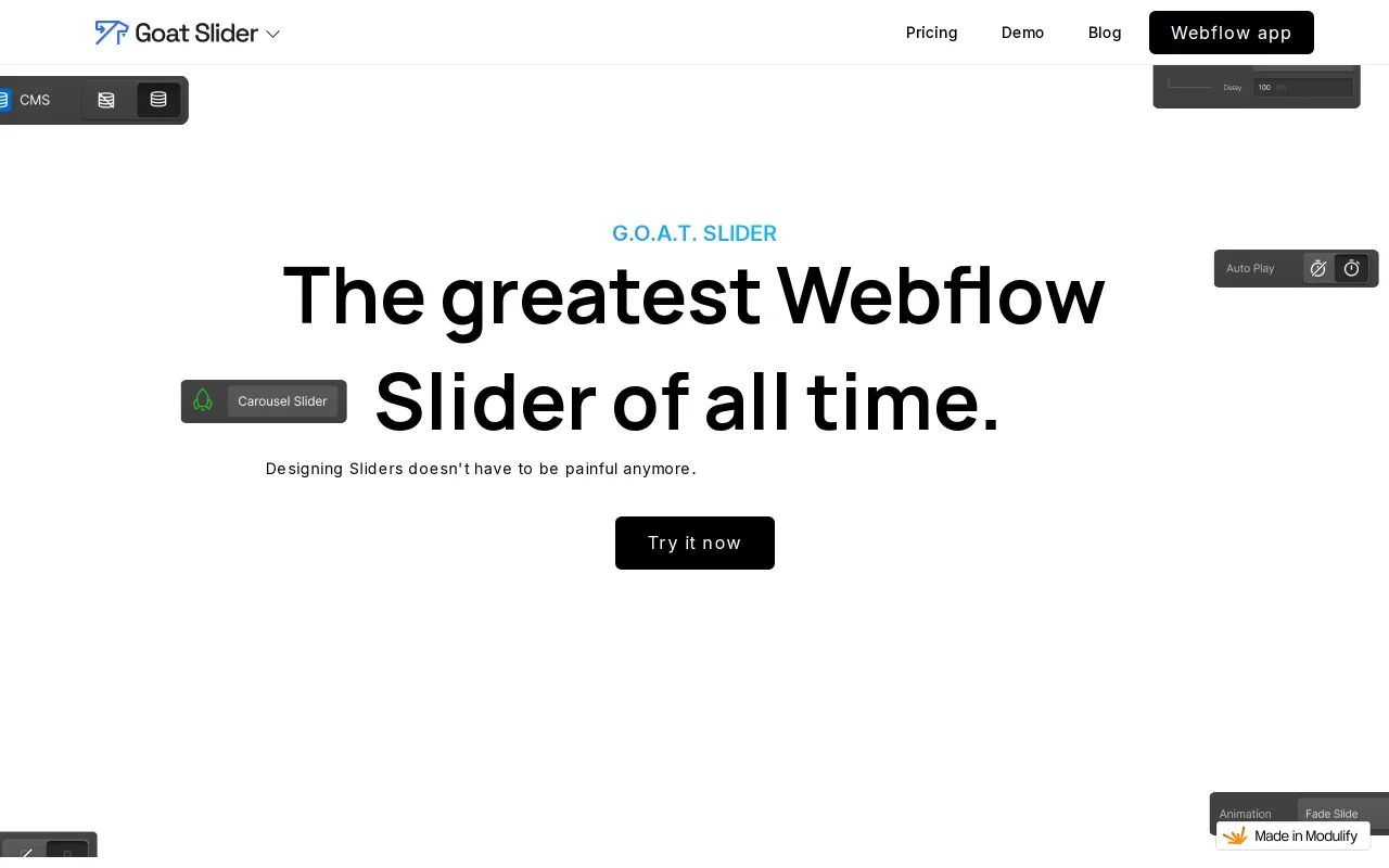 Goat Slider screenshot
