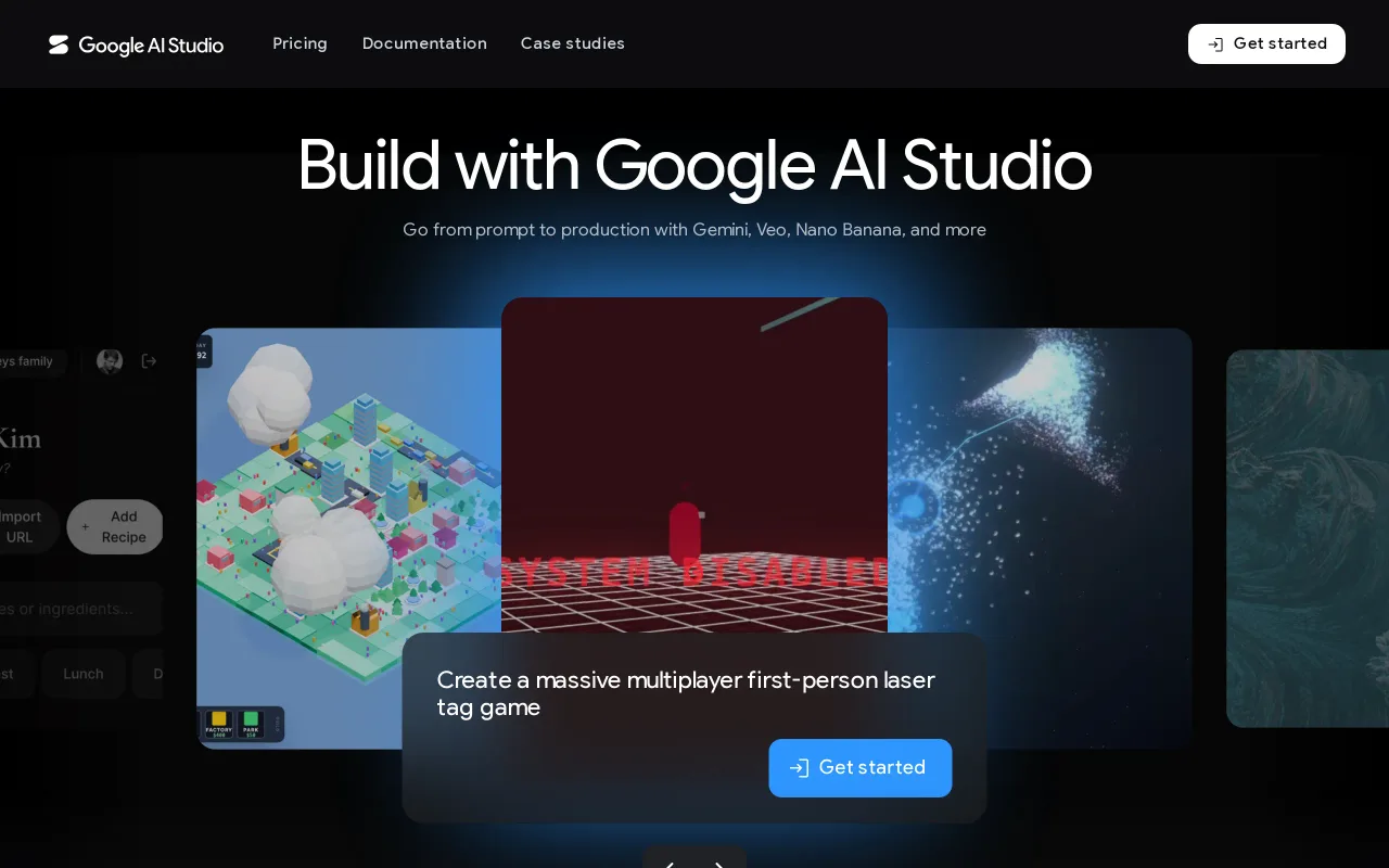 Google AI Studio screenshot