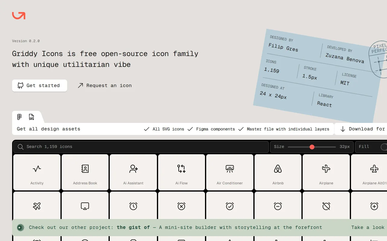 Griddy Icons screenshot