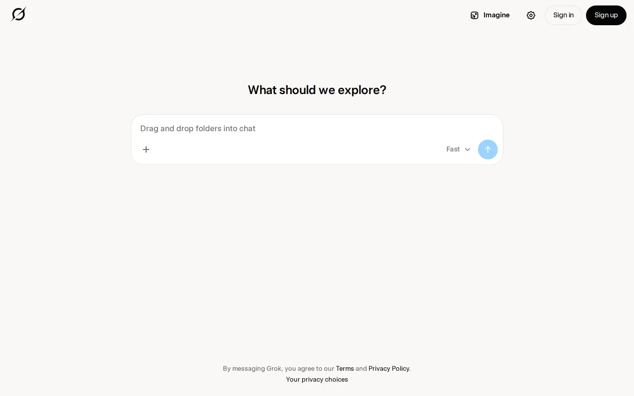 Grok screenshot