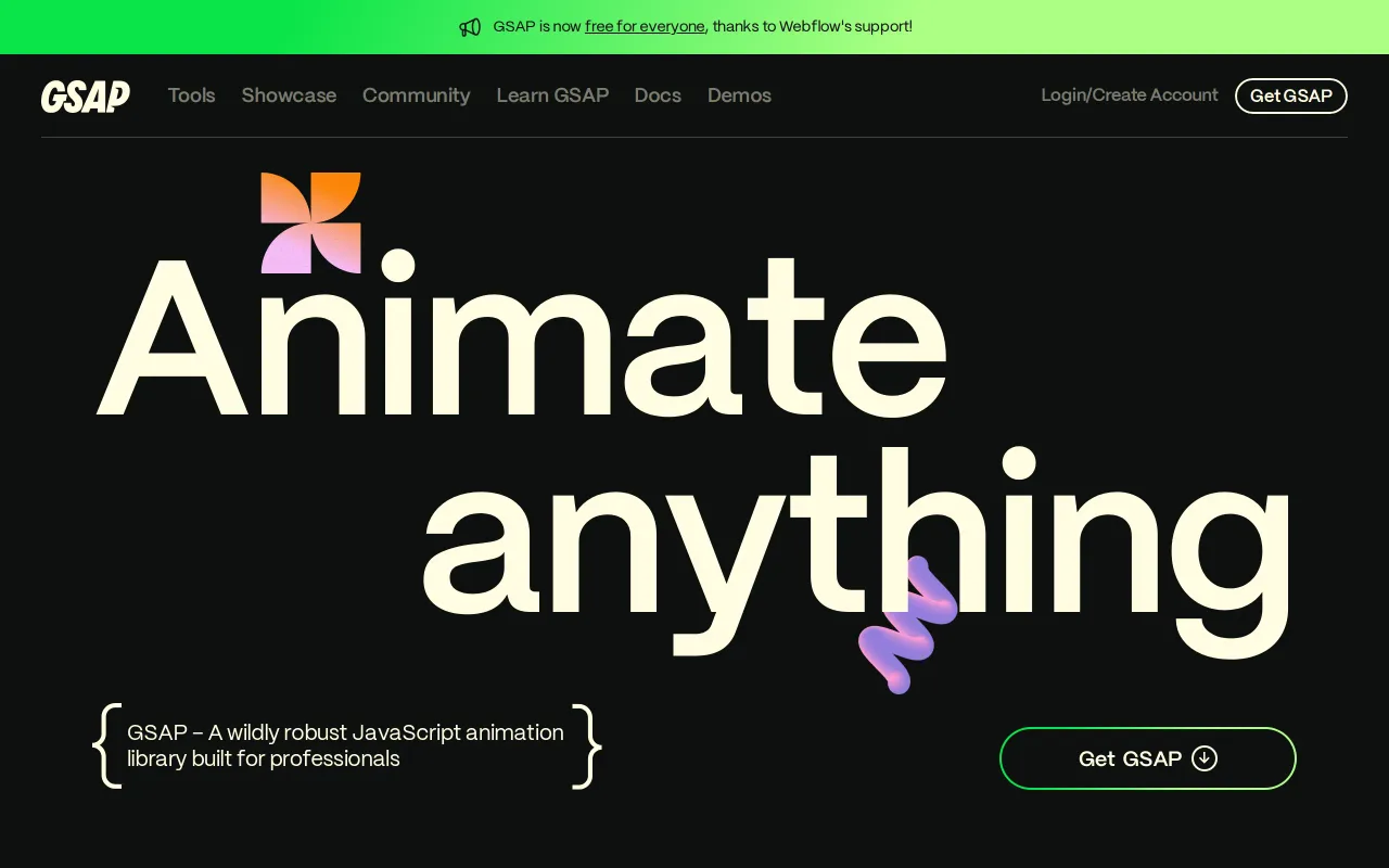 GSAP screenshot