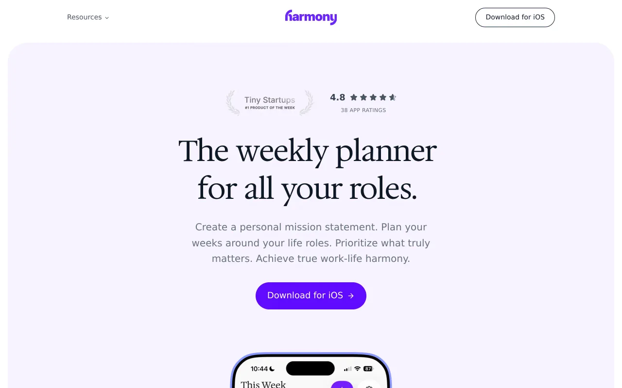 Harmony AI screenshot