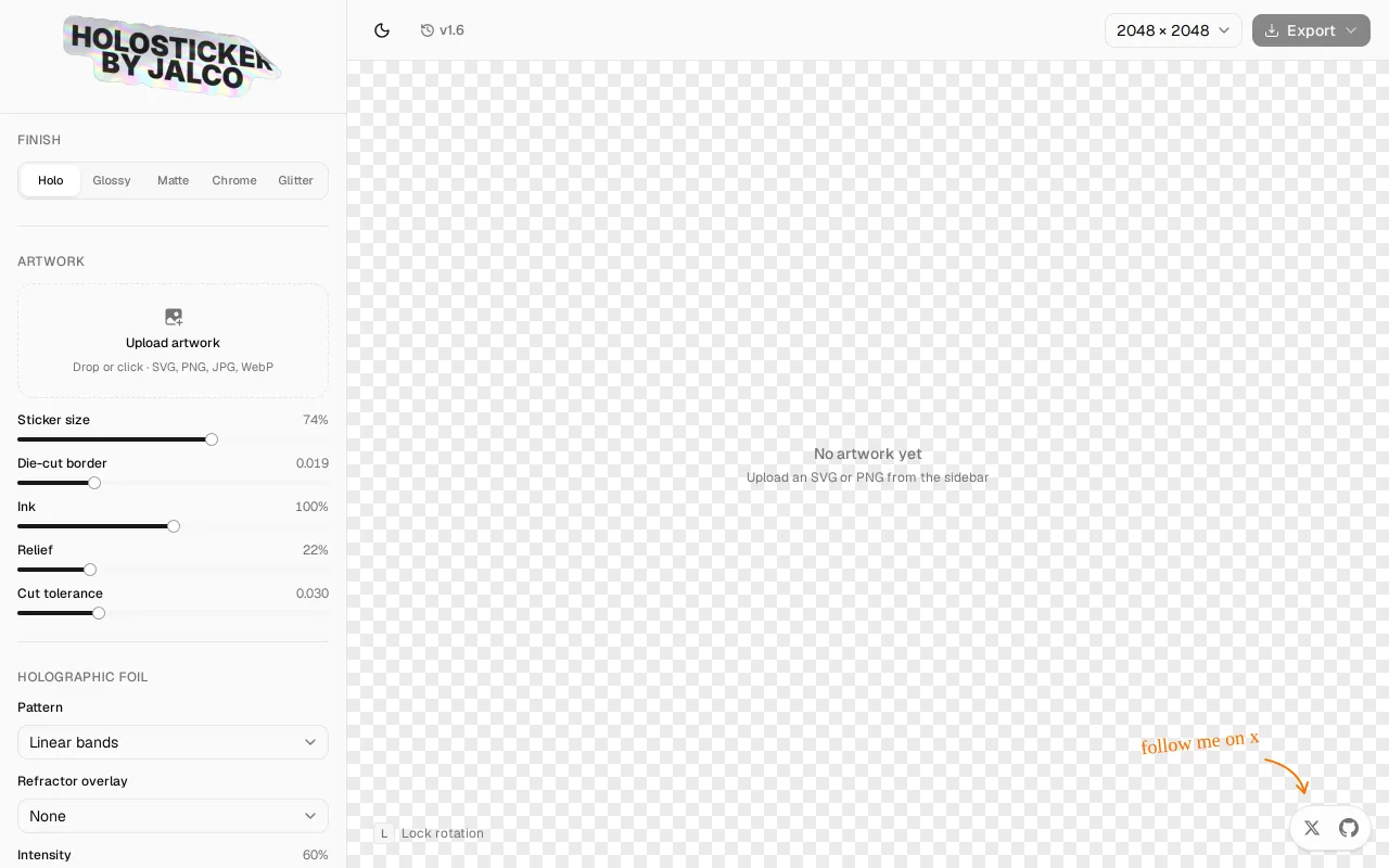 HoloSticker screenshot