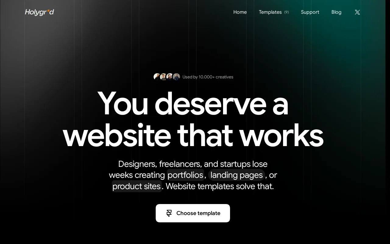 Holygrid screenshot