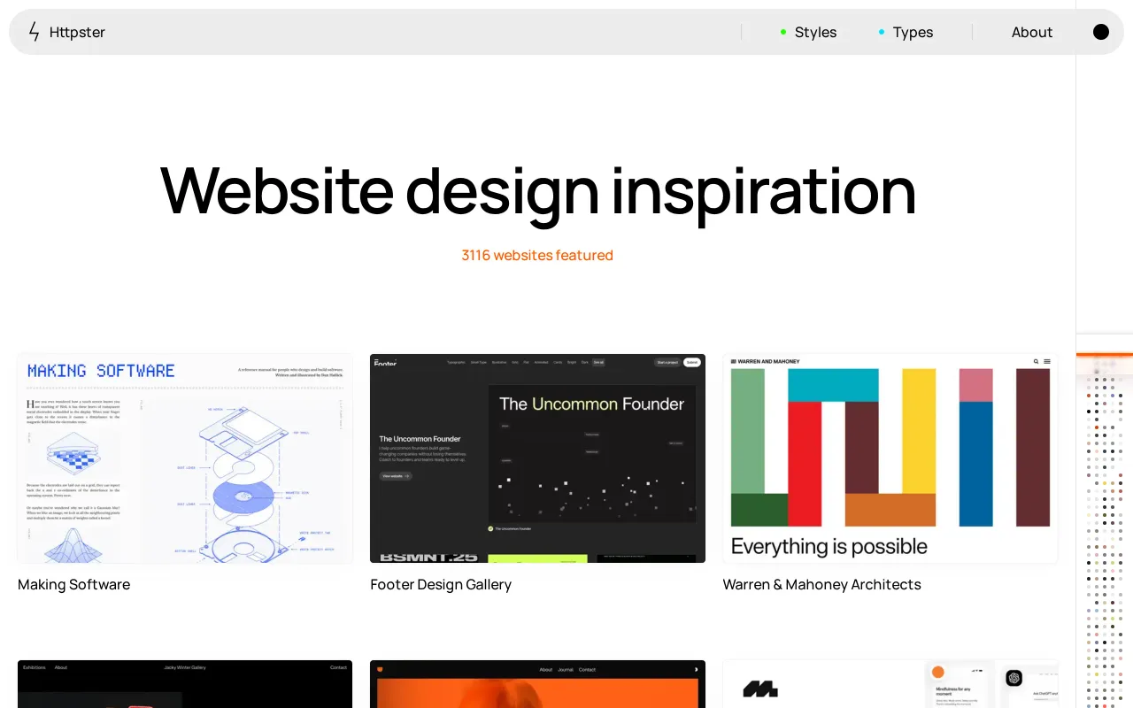 Httpster screenshot