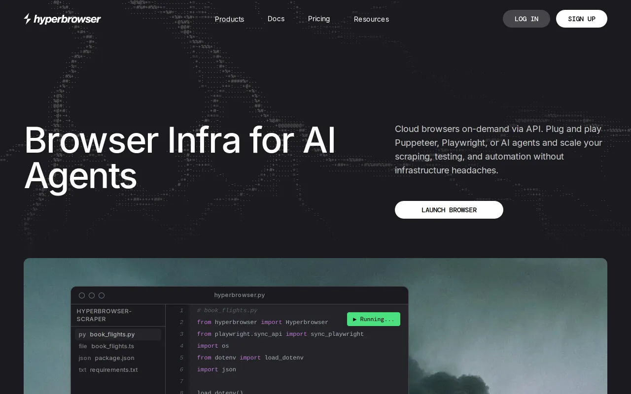 Hyperbrowser screenshot