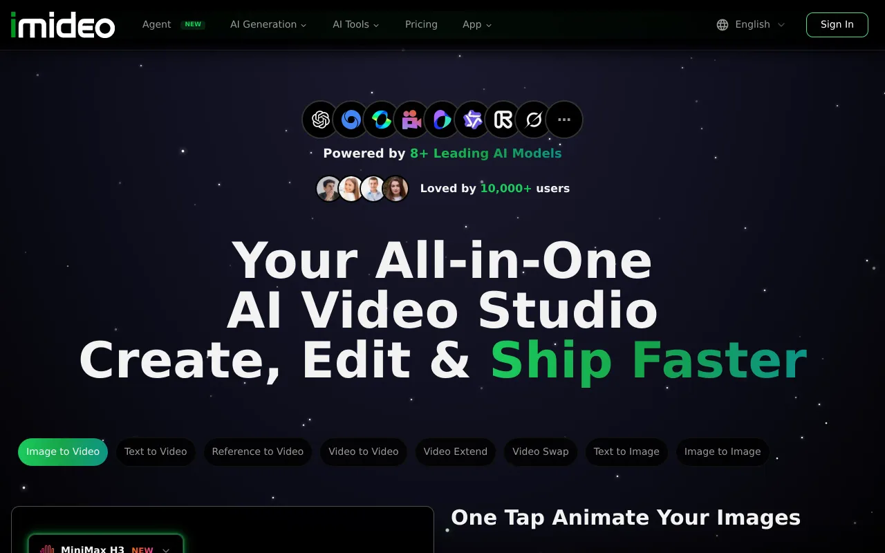iMideo screenshot