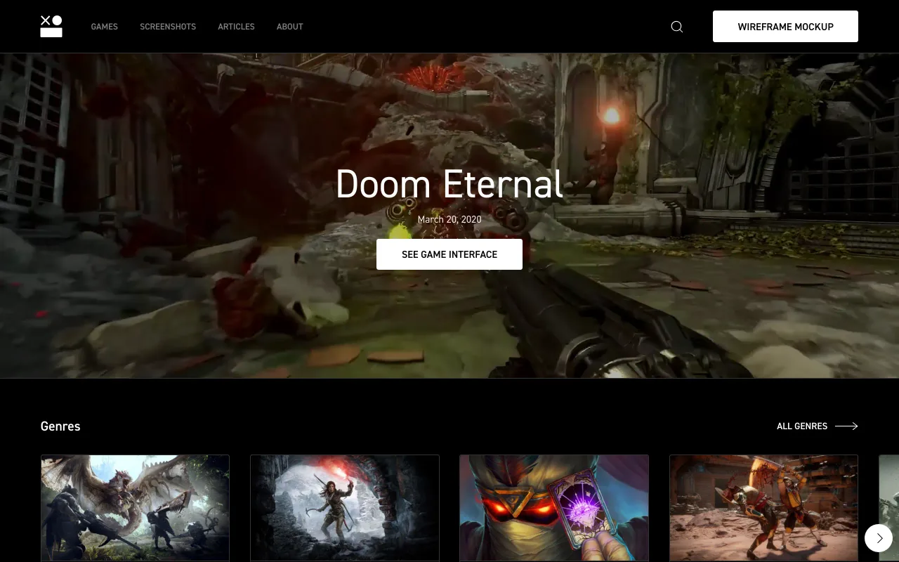 Interface In Game screenshot