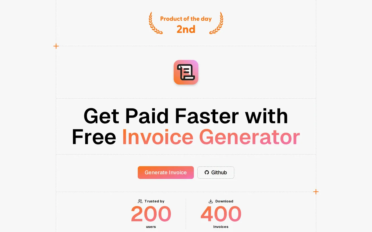 Invoice Generator screenshot