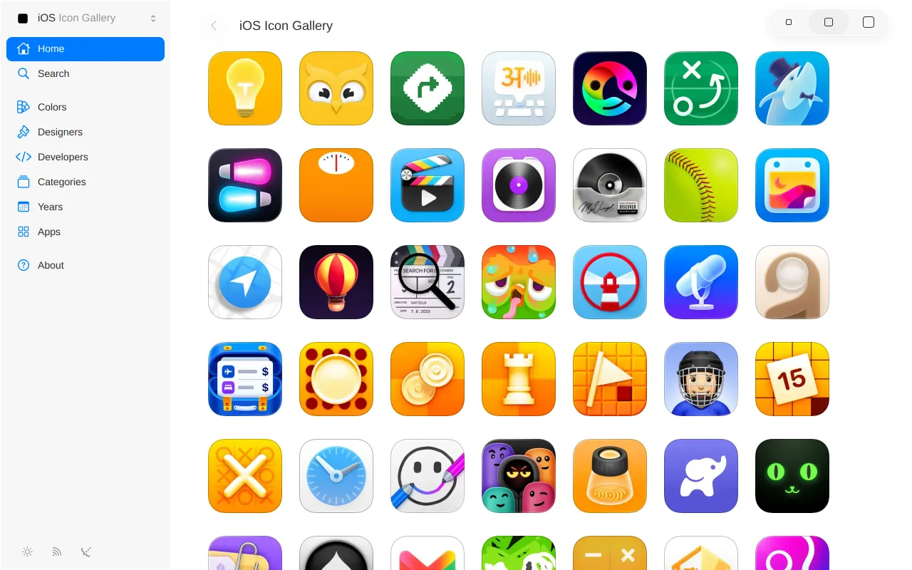 iOS Icon Gallery screenshot