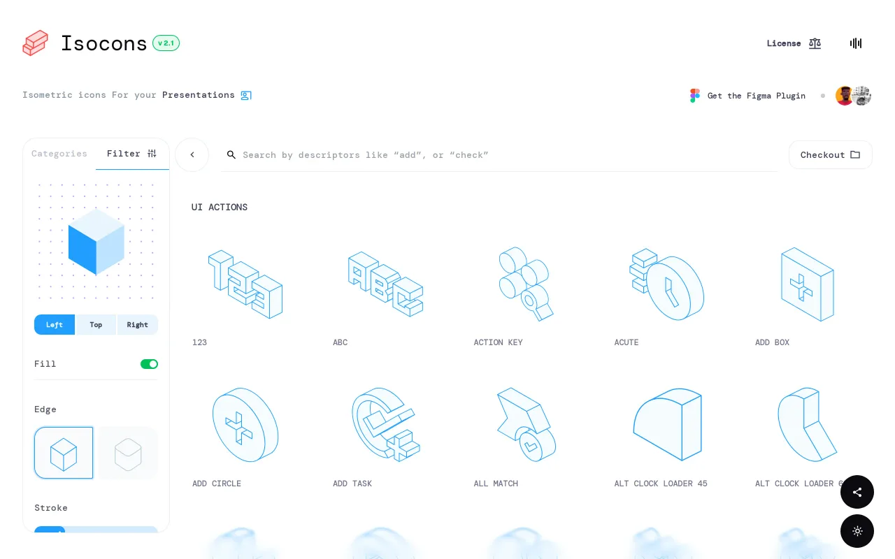 Isocons screenshot